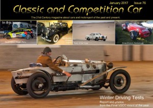 Classic and Competition Car – January 2017 cover