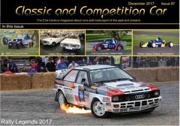 Classic and Competition Car - December 2017 cover