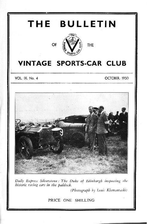 Historic Racing at Silverstone. Brighton Speed trials.  1914 Darracq Tourer Type V.  Prescott cover