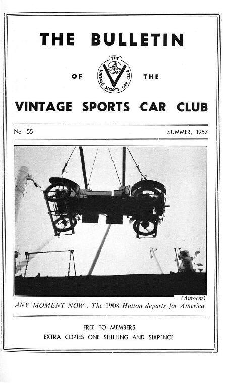 2nd. Anglo-American Vintage Rally, La Metallurgique, A Vintage Special in Canada, cover