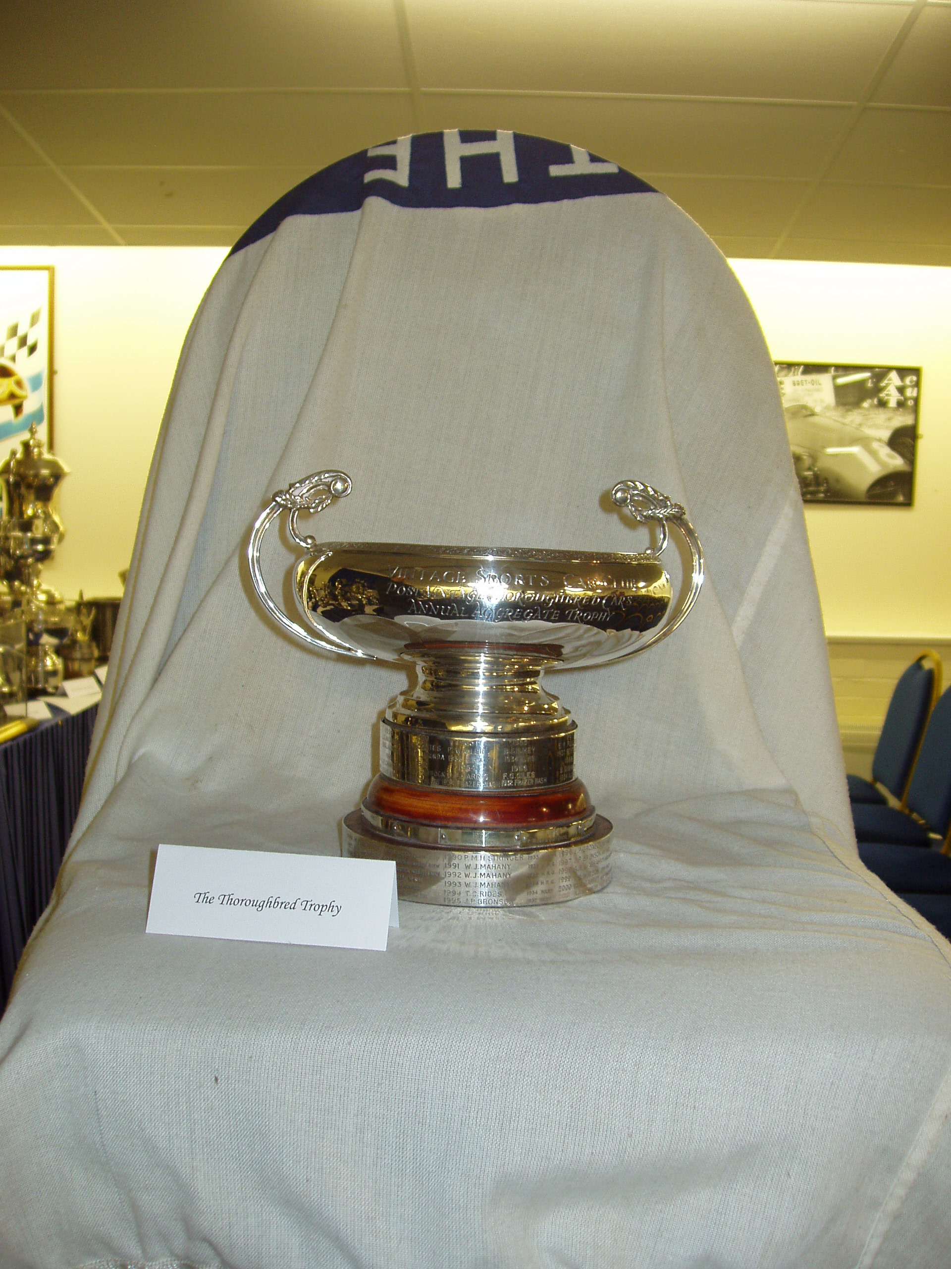 THOROUGHBRED TROPHY cover