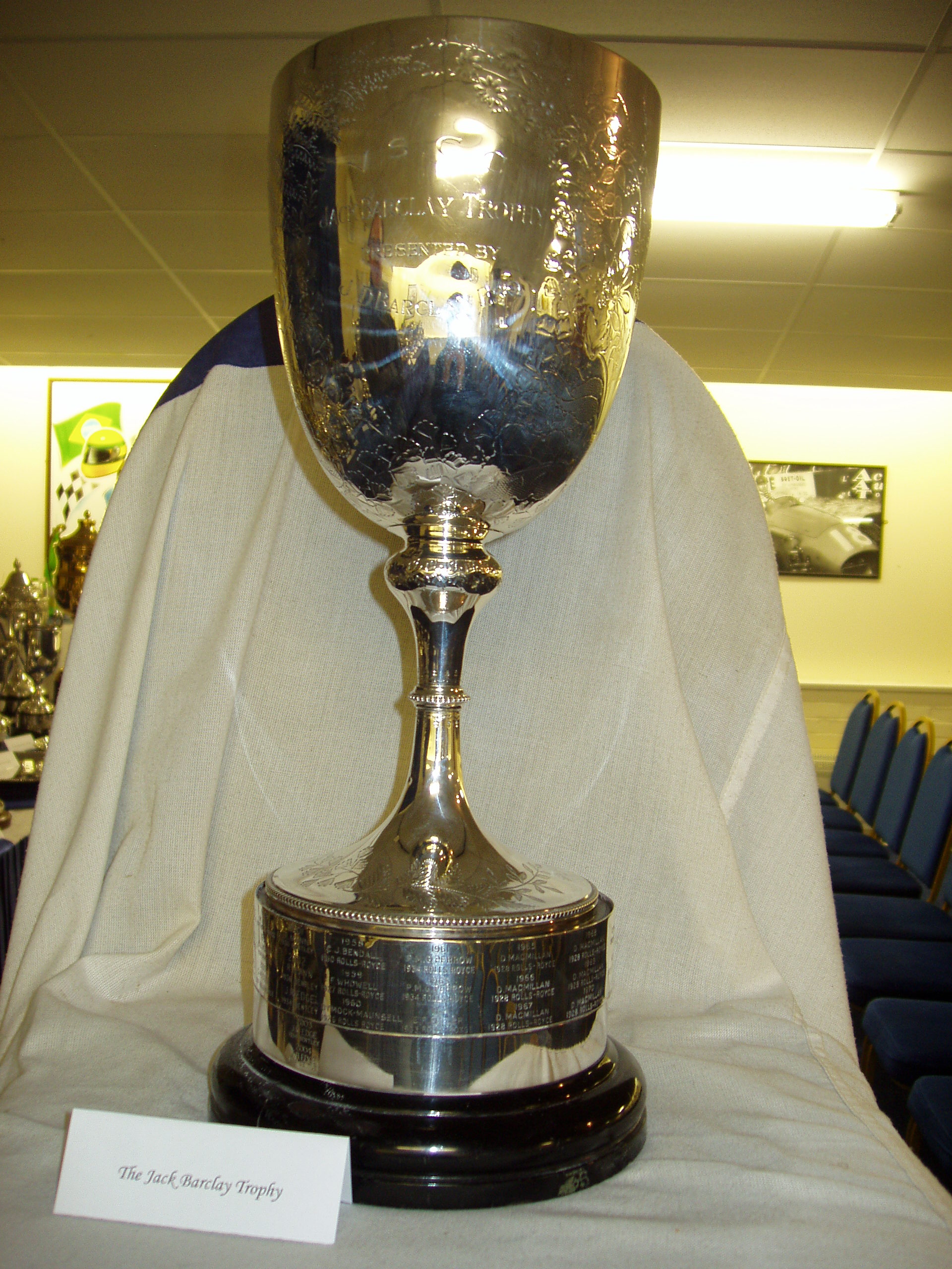 JACK BARCLAY TROPHY cover