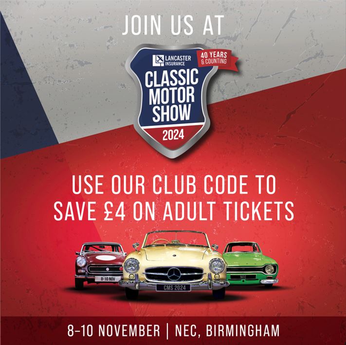 VSCC at Classic Motor Show, NEC cover